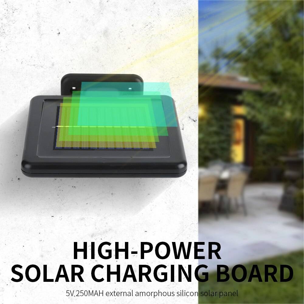 Solar Wall Lamps for Outdoor & Indoor with Pulling Switch Exterior Wall Lamps Solar Powered Security Lights