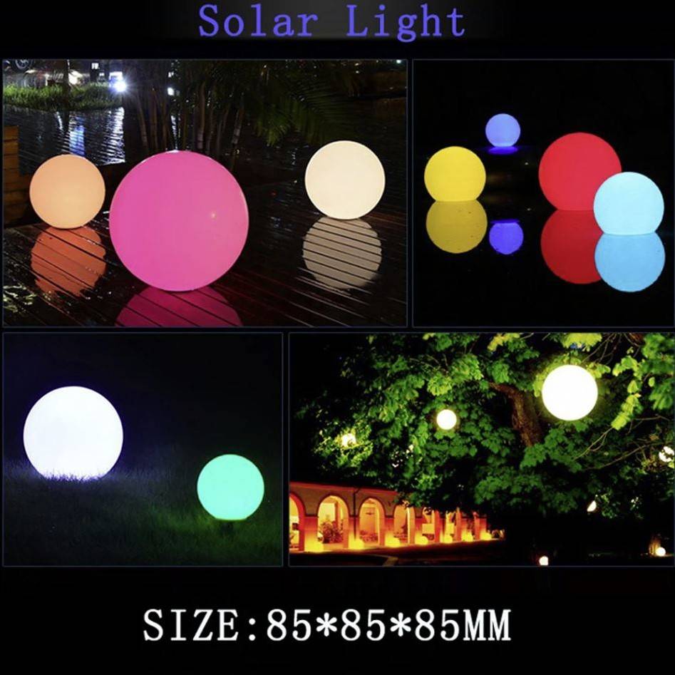 Multicolor LED Solar Charging Light Ball Garden Decorative Lights Outdoor Landscape Lightings Underwater Lights Multicolor LED Solar Charging Light Ball Garden Decorative Lights Outdoor Landscape Lightings Underwater Lights