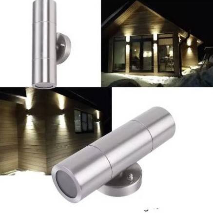 Up-Down Spotlight Outdoor Wall Sconce Exterior Wall Lamps Wall Lamps (Indoor)