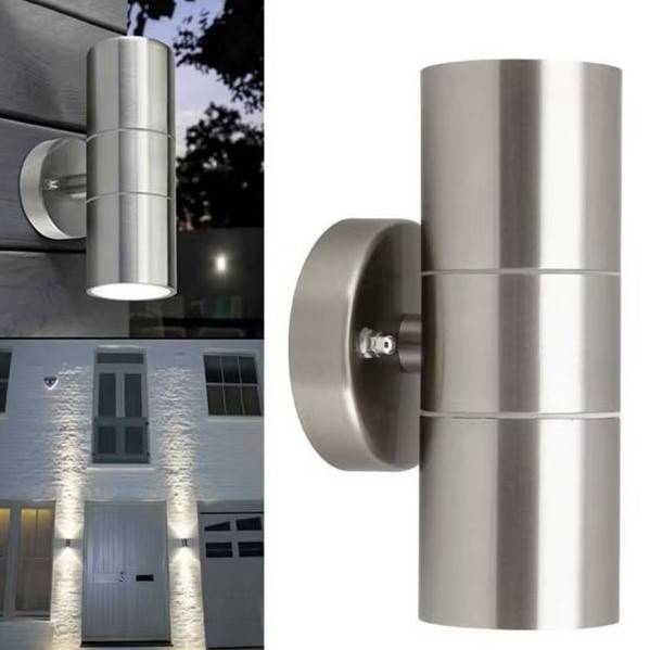 Up-Down Spotlight Outdoor Wall Sconce Exterior Wall Lamps Wall Lamps (Indoor)