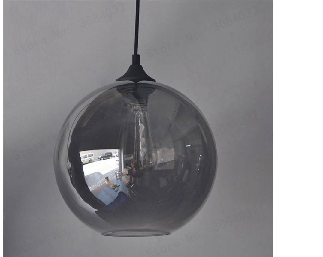 Smoke Color Glass Pendant Lighting