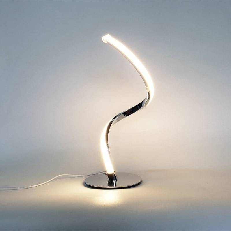 Modern Spiral streamlined Table Lamp Desk & Table Lamps