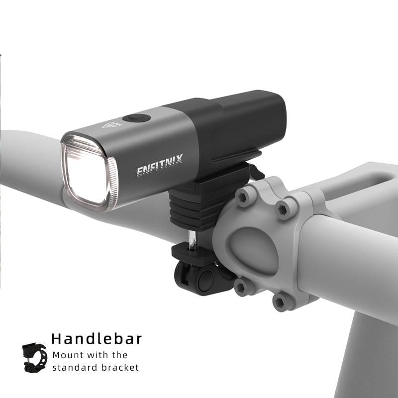 USB Rechargeable Bike Smart Handlebar Headlight Flash Lights & Head Lamps Lighting Tech Gadgets