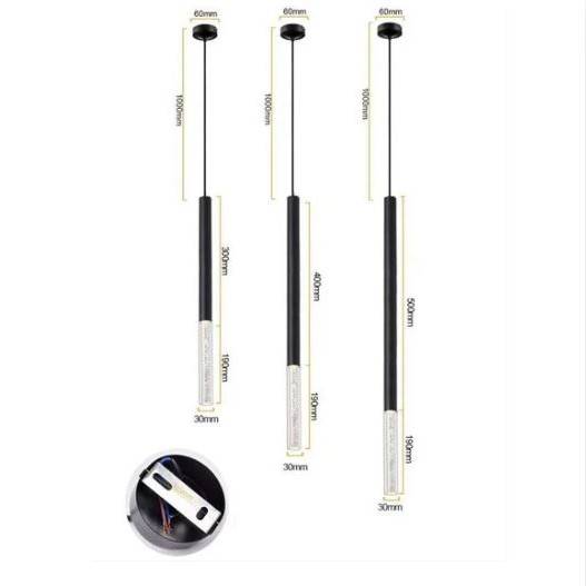 Modern Cylinder Bubble Acrylic LED Pendant Light Pendant Lights Modern Cylinder Bubble Acrylic LED Pendant Light Pendant Lights