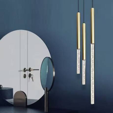 Modern Cylinder Bubble Acrylic LED Pendant Light Pendant Lights Modern Cylinder Bubble Acrylic LED Pendant Light Pendant Lights