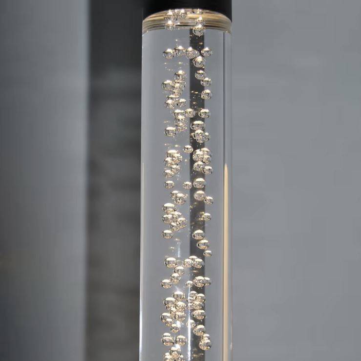 Modern Cylinder Bubble Acrylic LED Pendant Light Pendant Lights Modern Cylinder Bubble Acrylic LED Pendant Light Pendant Lights
