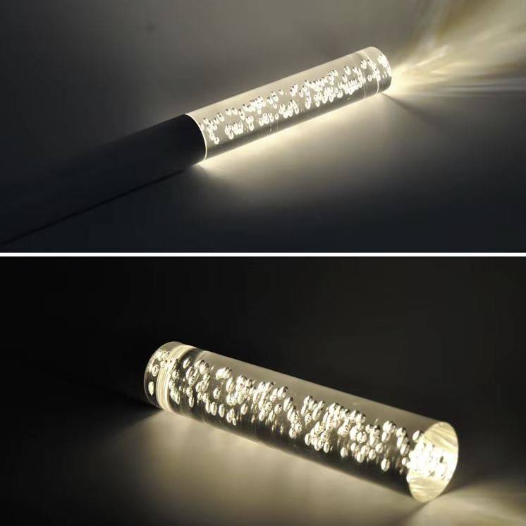 Modern Cylinder Bubble Acrylic LED Pendant Light Pendant Lights Modern Cylinder Bubble Acrylic LED Pendant Light Pendant Lights