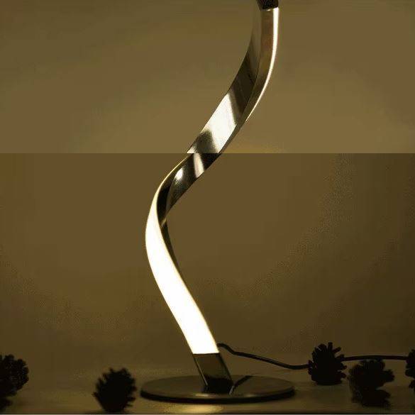 Modern Spiral streamlined Table Lamp Desk & Table Lamps Modern Spiral streamlined Table Lamp Desk & Table Lamps