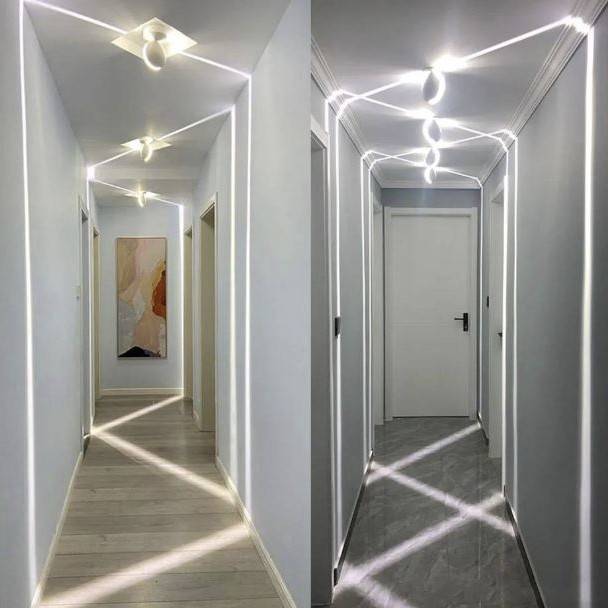 Rays Frame Wall Decorative Spotlight Exterior Wall Lamps Wall Lamps (Indoor)