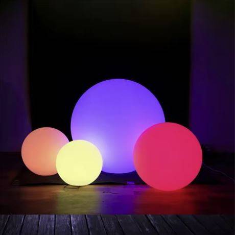 Remote LED Garden Ball Lights Rechargeable Garden Decorative Lights Underwater Lights