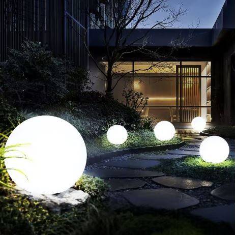 Remote LED Garden Ball Lights Rechargeable Garden Decorative Lights Underwater Lights