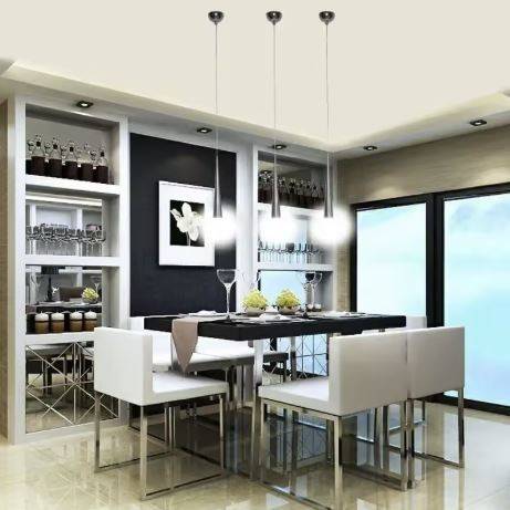 Silver Conical LED Pendant Light Pendant Lights Silver Conical LED Pendant Light Pendant Lights