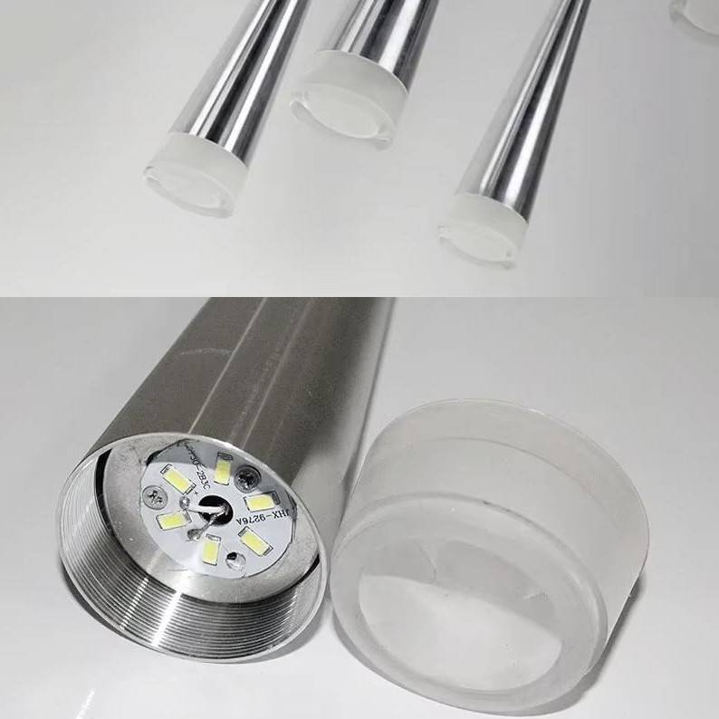 Silver Conical LED Pendant Light Pendant Lights Silver Conical LED Pendant Light Pendant Lights