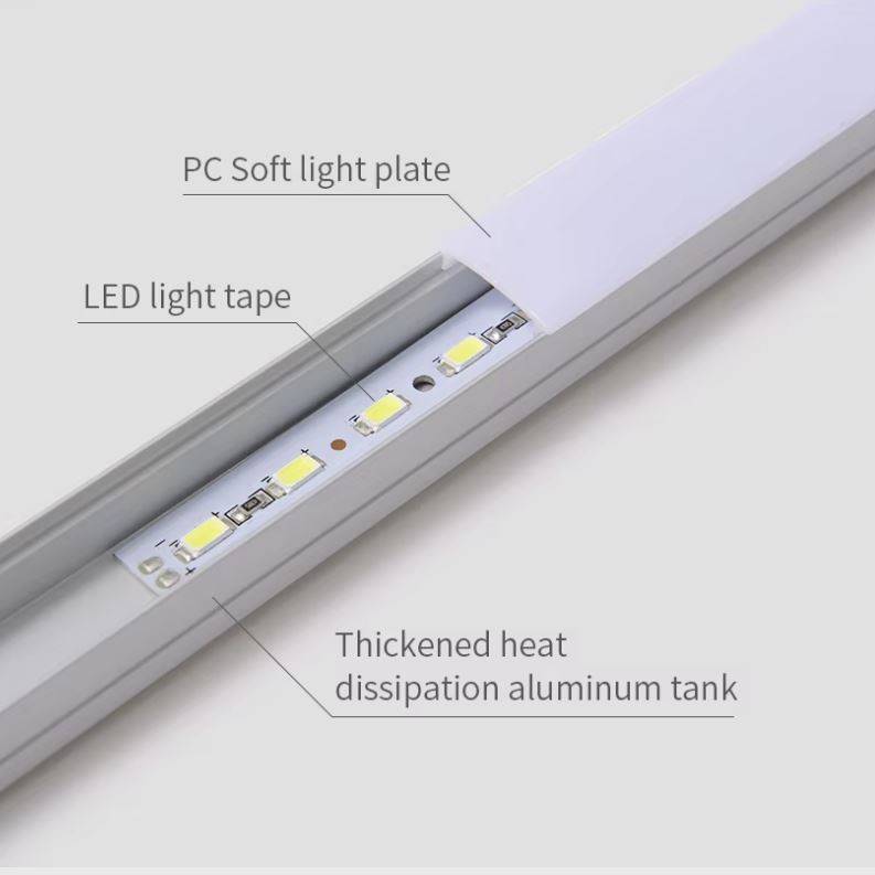 Solid Wooden Linear LED Wall Lamp Wall Lamps (Indoor)