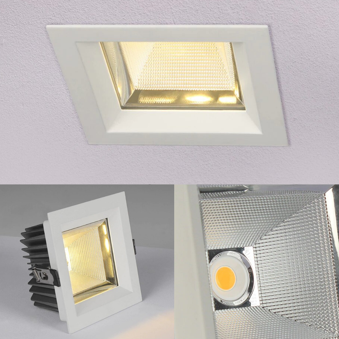 Waterproof Recessed Downlight for Kitchen Bathroom LED Ceiling Downlights