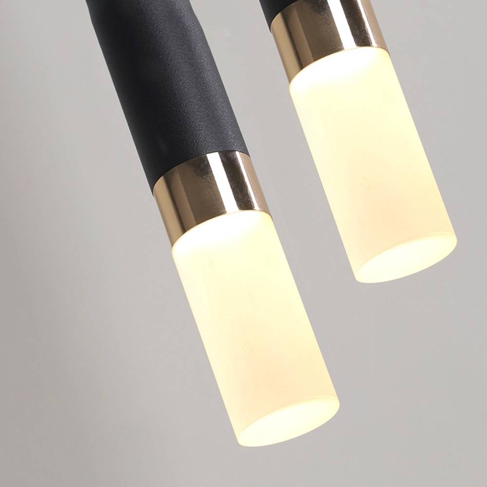 Led Pendant light Dual light sources shine up and down droplight fixture Kitchen Island Dining Room Shop Bar Counter Decoration Pendant Lights