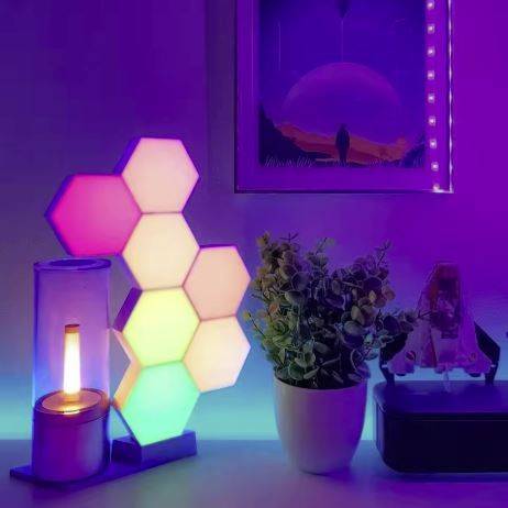 Modular Honeycomb DIY Wall Deco Lights Wall Lamps (Indoor) Modular Honeycomb DIY Wall Deco Lights Wall Lamps (Indoor)