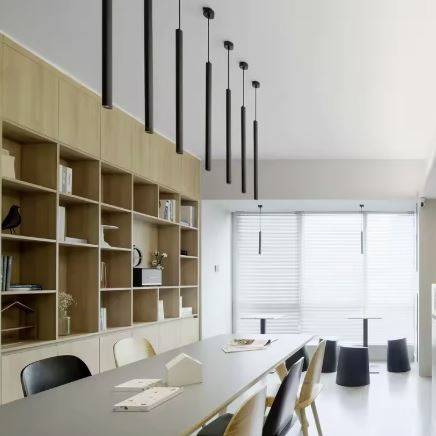 Slim Long Tube LED Pendant Droplights Pendant Lights