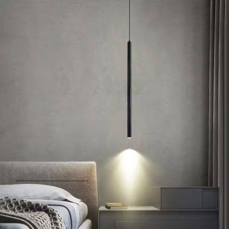Slim Long Tube LED Pendant Droplights Pendant Lights