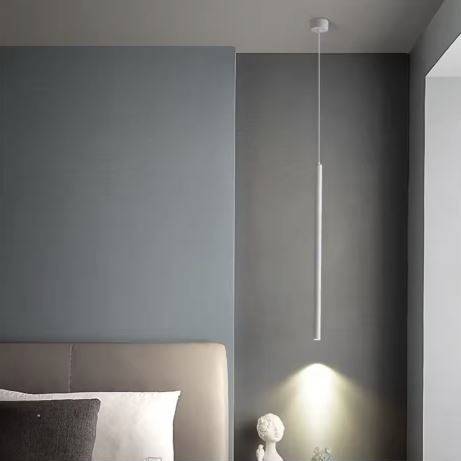 Slim Long Tube LED Pendant Droplights Pendant Lights