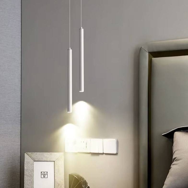 Slim Long Tube LED Pendant Droplights Pendant Lights