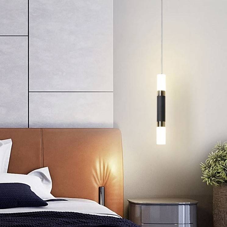 Two-way Lighting LED Rod Pendant Lamp Pendant Lights