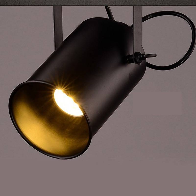 Vintage Iron Loft Industrial Spotlights Adjustable Pendant Lamp Clothing Store Lighting Coffee House//Bar/Mall Pendant Lamp Pendant Lights