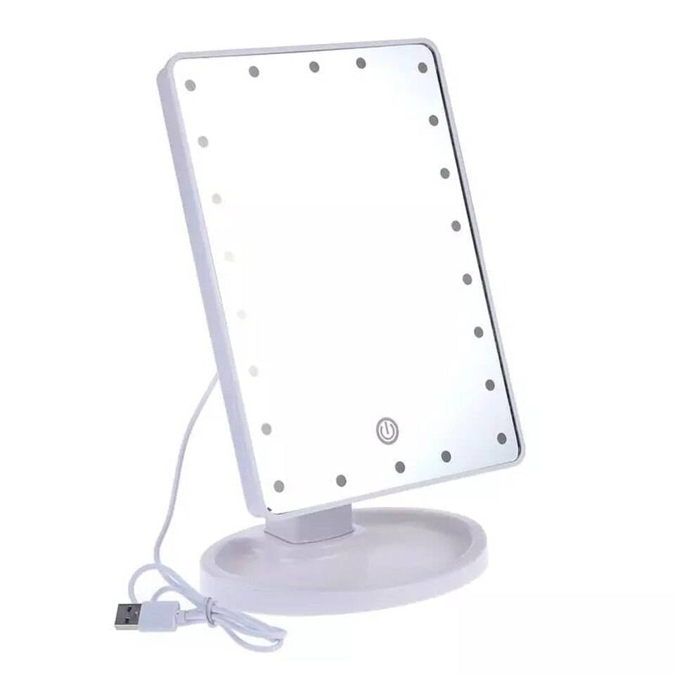 LED Touch Screen USB Charging Lights Makeup Mirror Vanity Lights