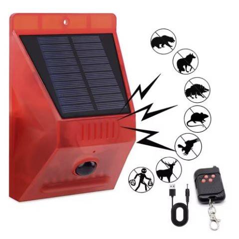 Solar Security Warning Siren Light Exterior Wall Lamps Solar Powered Security Lights Solar Security Warning Siren Light Exterior Wall Lamps Solar Powered Security Lights