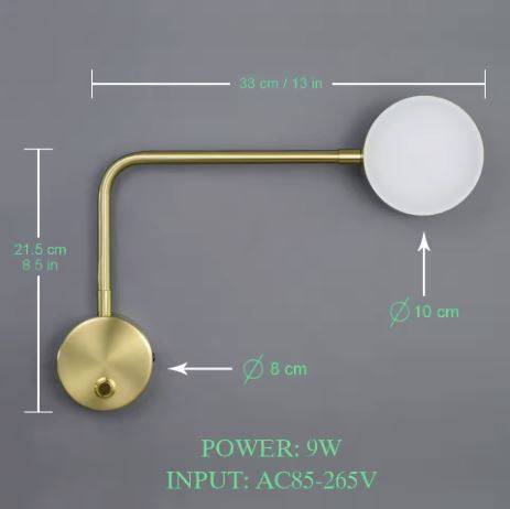 Modern Arm Swivel LED Wall Sconce Lamp Wall Lamps (Indoor) Modern Arm Swivel LED Wall Sconce Lamp Wall Lamps (Indoor)