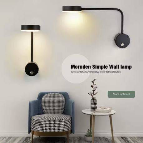Modern Arm Swivel LED Wall Sconce Lamp Wall Lamps (Indoor) Modern Arm Swivel LED Wall Sconce Lamp Wall Lamps (Indoor)