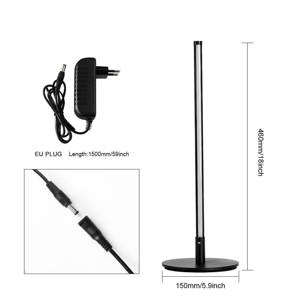 Bar Shape Touch Sensor LED Table Lamp Desk & Table Lamps