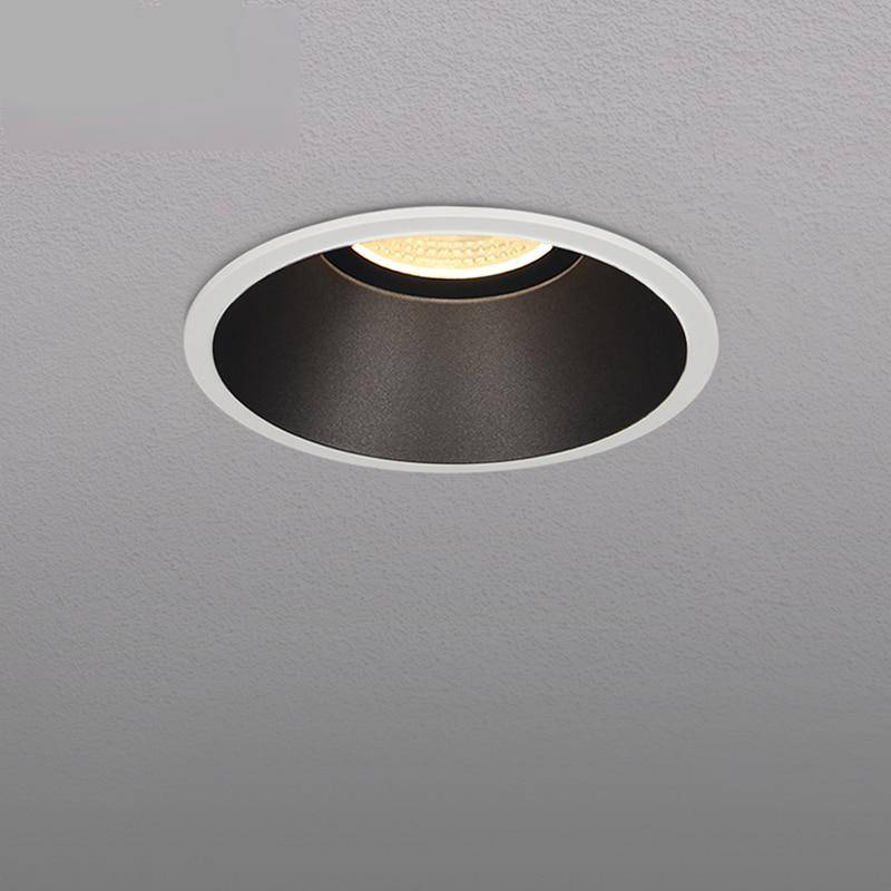 LED Recessed Spotlight With Narrow Border Ceiling Downlights