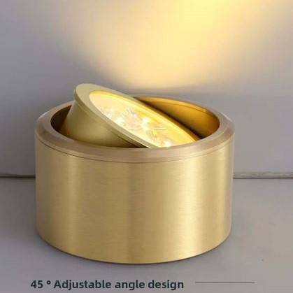 Surface Mounted Brass Copper LED Spotlight LED Ceiling Downlights Surface Mounted Brass Copper LED Spotlight LED Ceiling Downlights