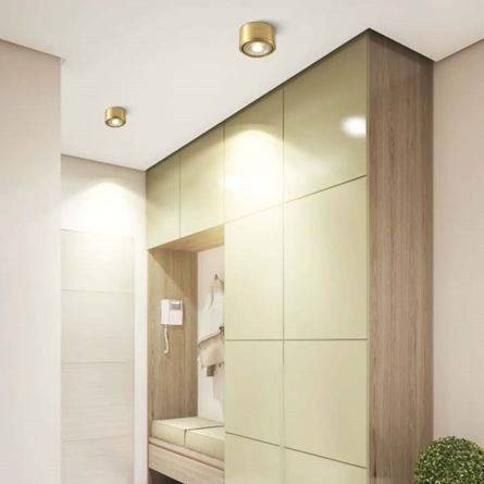 Surface Mounted Luxury Copper LED Spotlight LED Ceiling Downlights Surface Mounted Luxury Copper LED Spotlight LED Ceiling Downlights