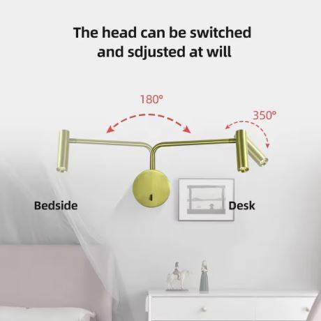 Angle Adjustable Modern Wall Sconce Lamp Wall Lamps (Indoor) Angle Adjustable Modern Wall Sconce Lamp Wall Lamps (Indoor)