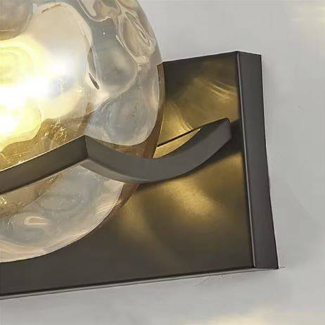 Elegant Glass Ball Wall Sconce Lamp Wall Lamps (Indoor)