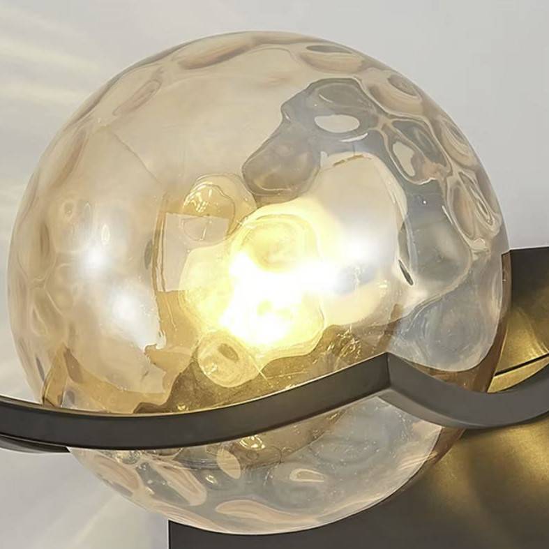 Elegant Glass Ball Wall Sconce Lamp Wall Lamps (Indoor)
