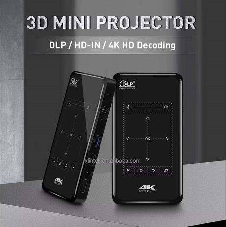 Mini Portable DLP 4K WiFi Android Projector Lighting Tech Gadgets Mini Portable DLP 4K WiFi Android Projector Lighting Tech Gadgets