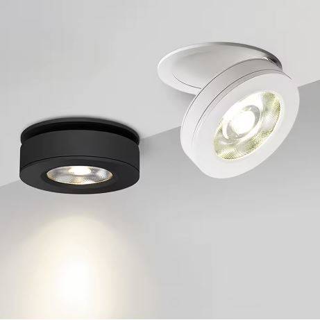 Rotatable & Foldable Slim Recessed LED Spotlight LED Ceiling Downlights