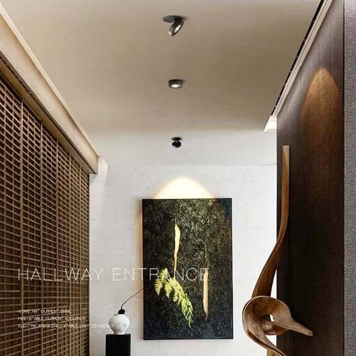 Rotatable & Foldable Slim Recessed LED Spotlight LED Ceiling Downlights