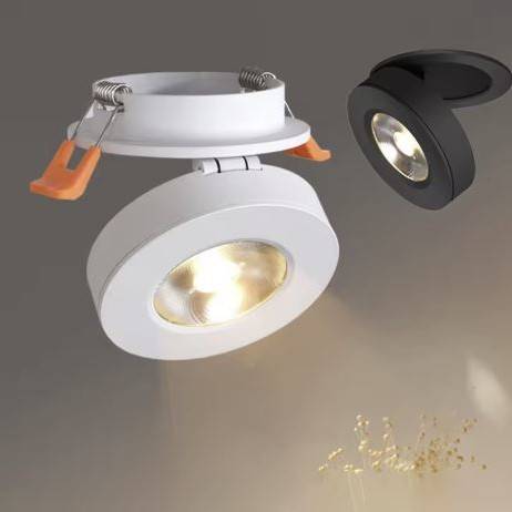 Rotatable & Foldable Slim Recessed LED Spotlight LED Ceiling Downlights