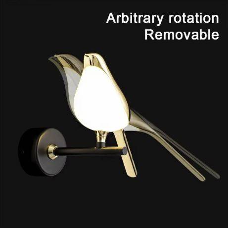 Rotatable Lovely Bird LED Wall Sconce Lamp Wall Lamps (Indoor) Rotatable Lovely Bird LED Wall Sconce Lamp Wall Lamps (Indoor)