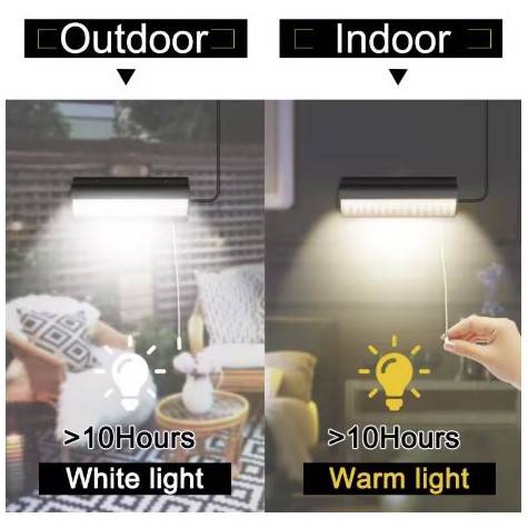 Solar Pendant Lights For Outdoor & Indoor with Pull Switch Exterior Wall Lamps Outdoor Landscape Lightings Solar Powered Security Lights Solar Pendant Lights For Outdoor & Indoor with Pull Switch Exterior Wall Lamps Outdoor Landscape Lightings Solar Powered Security Lights