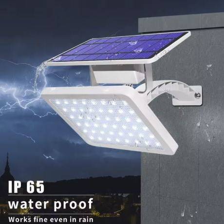 Super-Bright Wide Solar Panel Wall Lamp Exterior Wall Lamps Solar Powered Security Lights