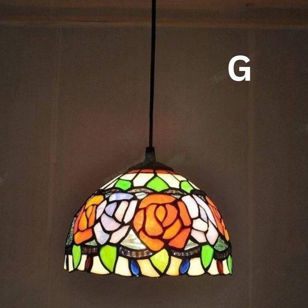 Tiffany Style Stained Glass Pendant Lighting Selection Pendant Lights