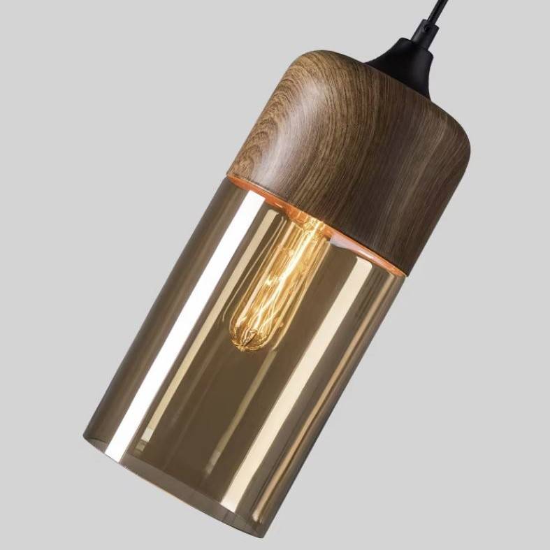 Wood Grain Amber Glass Pendant Lights Pendant Lights Wood Grain Amber Glass Pendant Lights Pendant Lights