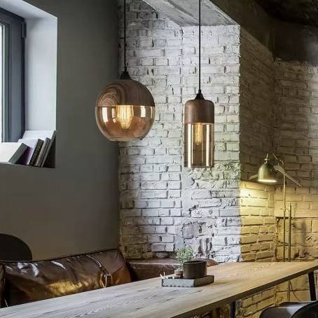 Wood Grain Amber Glass Pendant Lights Pendant Lights Wood Grain Amber Glass Pendant Lights Pendant Lights