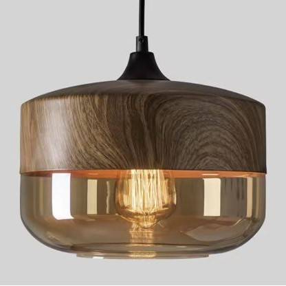 Wood Grain Amber Glass Pendant Lights Pendant Lights Wood Grain Amber Glass Pendant Lights Pendant Lights