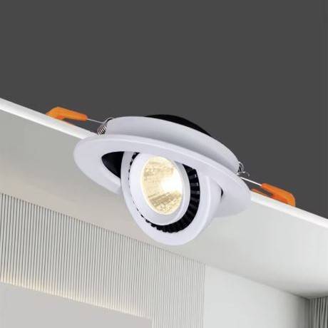 360 Degree Rotatable LED Recessed Shell Spotlight LED Ceiling Downlights